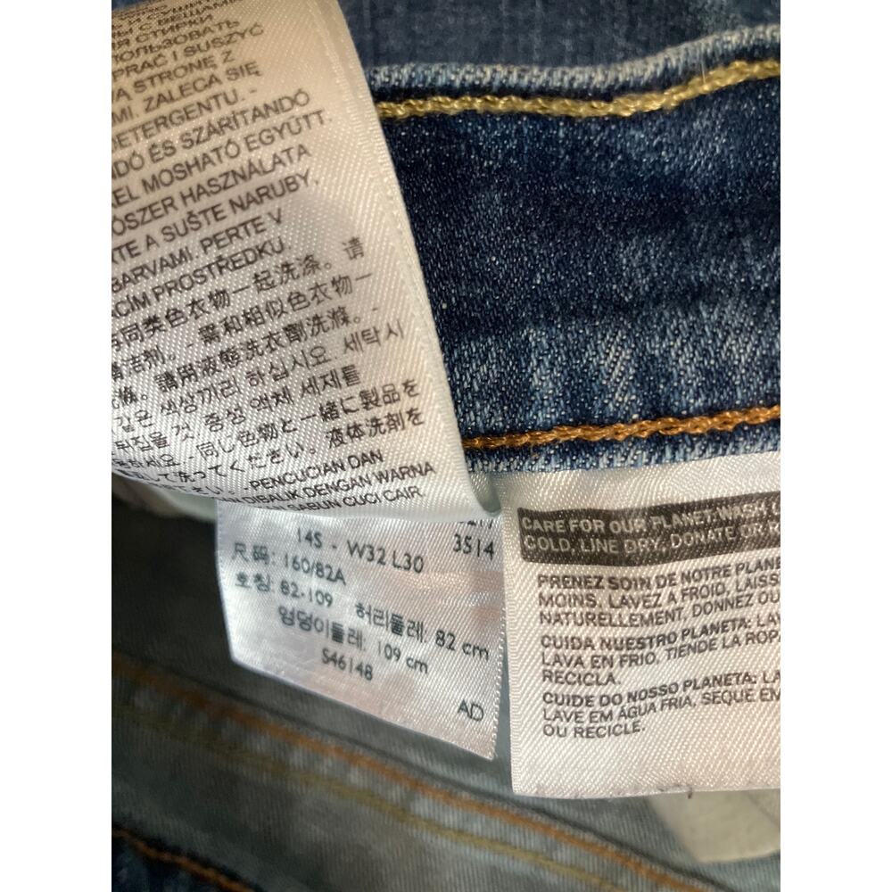 Levi’s 505 Straight 32/30 Dark Wash - Picture 8 of 11